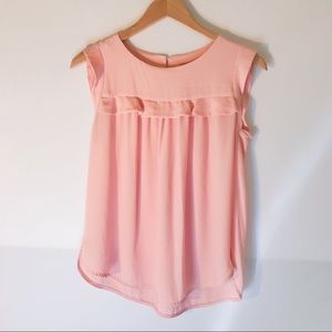 Blush Pink Sleeveless Top